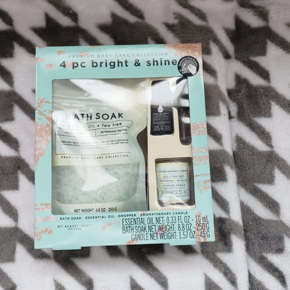 4 pc Bright and Shine bath gift set - Picture 1 of 2